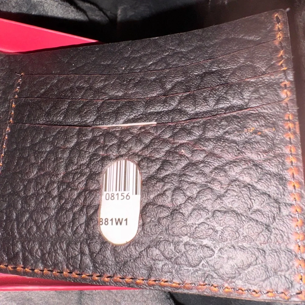Dark Brown Genuine Leather Wallet